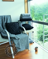 SIMPLE STOCKING STITCH THROW